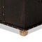 Baxton Studio Janna Transitional Dark Brown Faux Leather Upholstered and Oak Brown Finished Wood Storage Ottoman 191-11902-ZORO - alternate 2